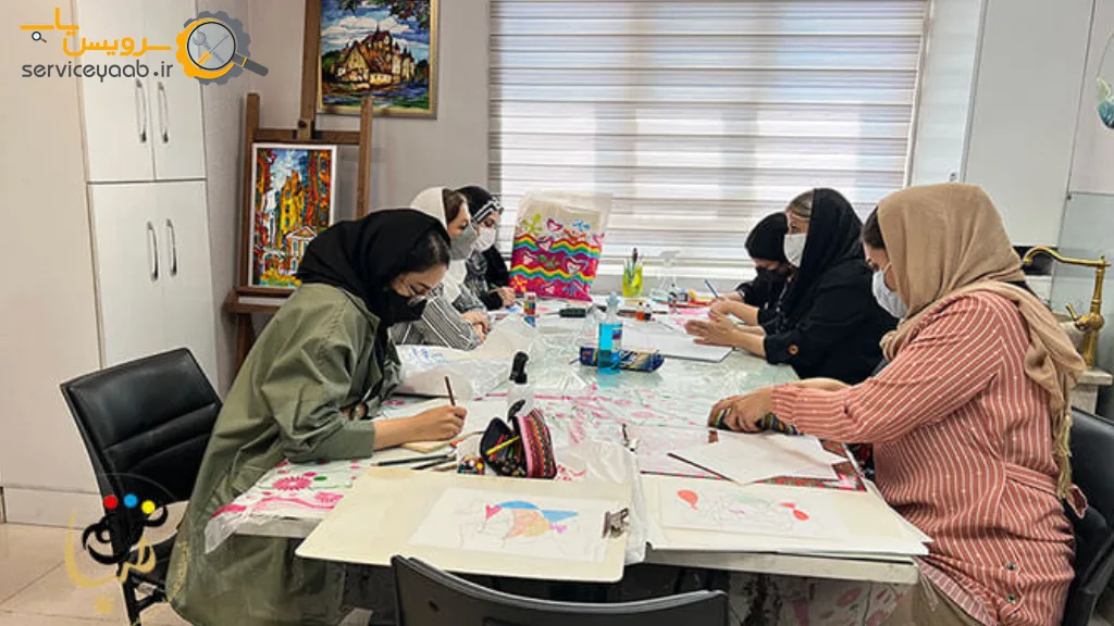مراحل آموزش نقاشی